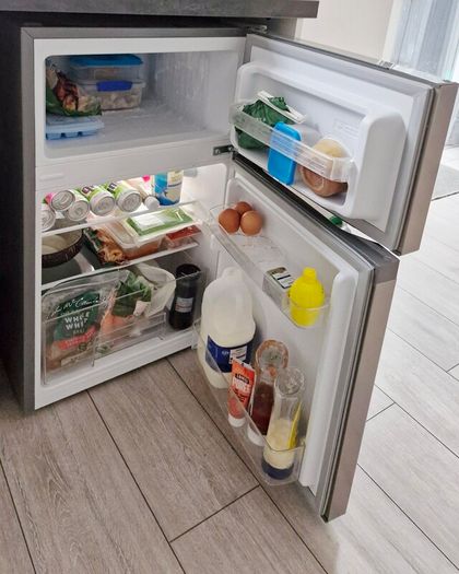 PowerPoint Mini-fridge Stainless Steel
