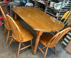 Kitchen table & 3 chairs