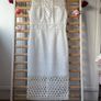 dress marks & Spencer size 10 white lace Broderie anglaise Image 8