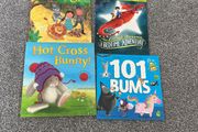 5 x pre school books