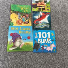 5 x pre school books