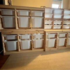 IKEA Trofast & Flisat Storage