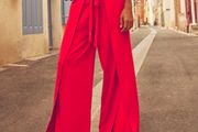Red Zara pants, size 10
