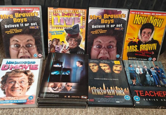 Job lot of CD'S and DVD'S U2 , Metallica, Hendrix