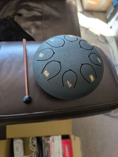 Steel Tongue Drum 8 notes 6 inch