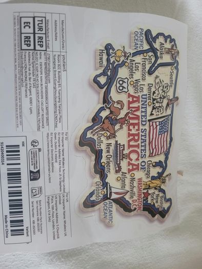 Travel Magnet BUNDLE. 30 Magnets + 1 USA Sticker