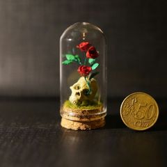 Handmade Art, Miniatures, Polymer Clay, Gothic Decor, Dark Art, Fantasy Art, Home Decor, Collectibles, Unique Gift