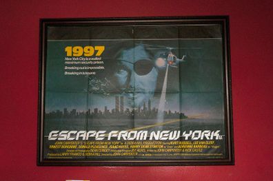 Escape from NY Movie Poster Original