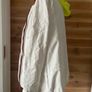 womens jacket water repellent windproof breathable Frandsen taped shoulders off white size 10/12 Image 8