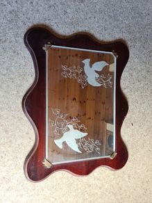 vintage kitch mirror