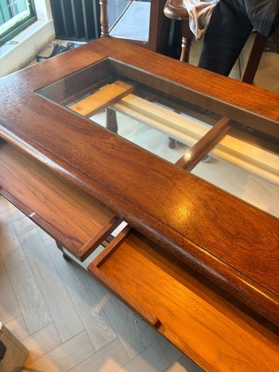3 vintage display counters
