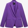 Mango Voilet Blazer. New Image 2