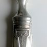 Vintage Art Deco pastry fork- 800 silver filled handle Image 4