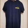 Ellesse Fondato Graphic Large Print T-Shirt Navy Size Large Pop Art Tee Image 2