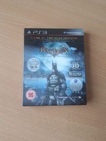 Batman Arkham Asylum: Game of the Year edition (with 3d glasses) - PS3
