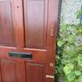 solid mahogany front door Image 8