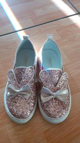 Gold Sparkle Shoes