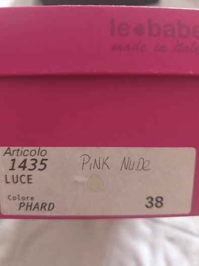 Le Babe Nude Pink Court Shoes