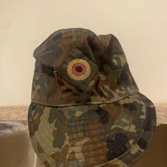 Original German Cold War Bundeswehr Flecktarn field cap size 57. Militaria