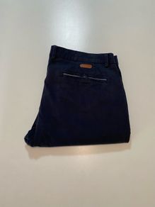 Bugatti Modern Mens Navy Slim Fit Chino Trousers W34 L25.5