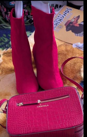 Brand new Red Carvela Crossbody bag