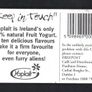 1996 Ireland 10 unit Yoplait yogurts and featured the slogan "Keep in touch" featuring Zig and Zag television puppets from RTE's popular kids programme "The Den" (Gemplus GEM1) Call Card Used. Telecom Eireann card number 1136. Image 3