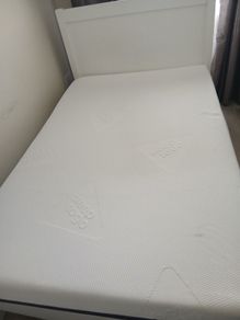 4ft Harvey Norman bed frame with memory foam mattress
