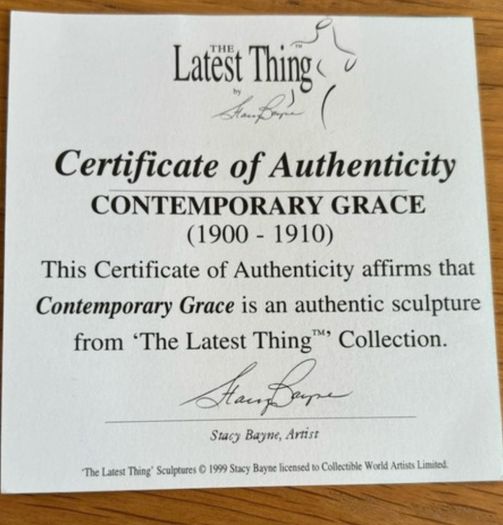 The Latest Thing (Collectable World Studios)