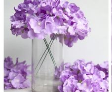 5 Artificial Hydrangeas