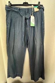 New M&S Wide Leg High Rise Tencel Jeans