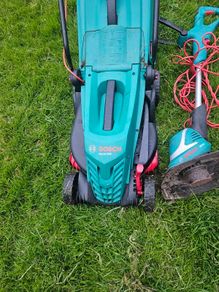 lawnmower and strimmer
