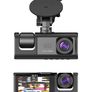 1080P 2 Lens Dash Cam Car DVR Interior Vehicle Camera Mini Recorder Video Registrator Dashcam Three Way Camcord Image 5