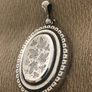victorian silver locket 17.1 grams Image 3