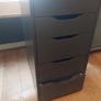 Ikea desk with drawer unit Image 4