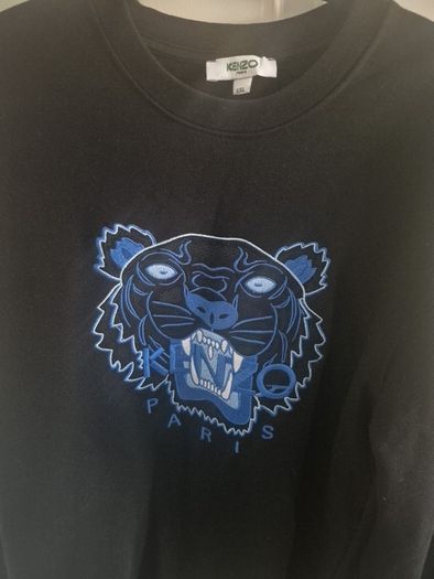 Mens Kenzo Black Jumper brand XXL