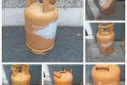 gas bottles (half full)