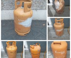 gas bottles (half full)