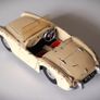 Diecast Vintage Corgi Toys Austin Healey 100 - Fair to Good Original Condition/No Box Image 7