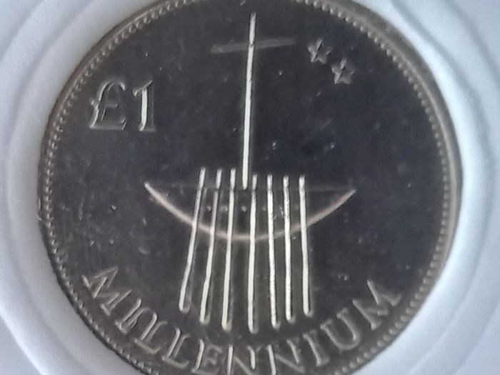 1 Punt Millennium collectable coin in case