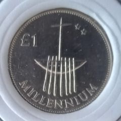 1 Punt Millennium collectable coin in case