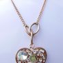 August Woods Jewellery Gold Plated Unique Pendant and Chain Image 2