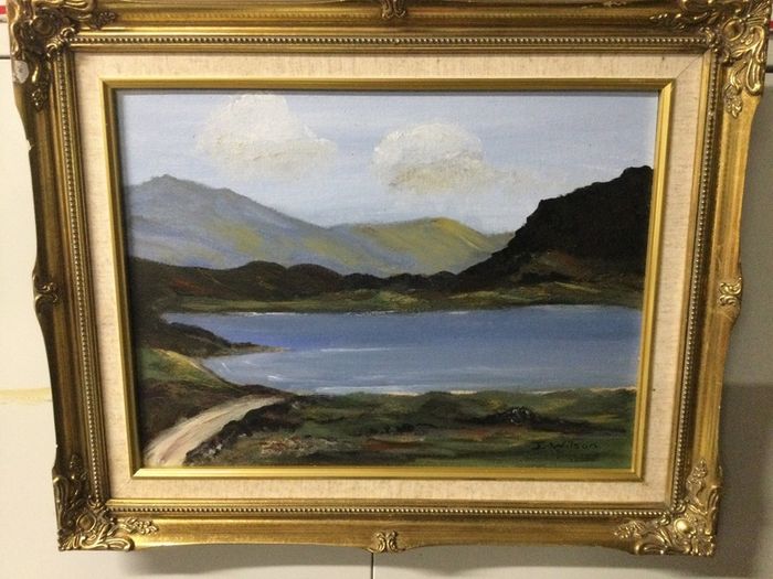 Art - Oil on Board ( J. Wilson )