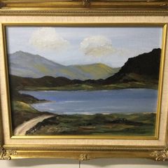 Art - Oil on Board ( J. Wilson )