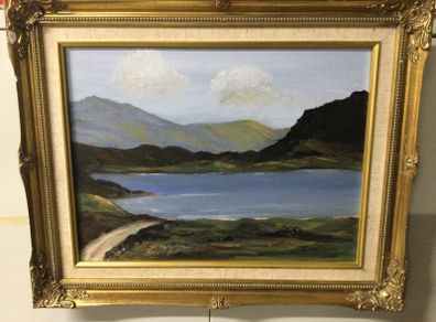 Art - Oil on Board ( J. Wilson )