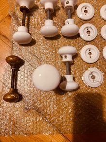 Porcelain Mortice Knobs