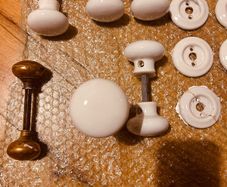 Porcelain Mortice Knobs