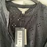 M and s black cotton dress Image 2