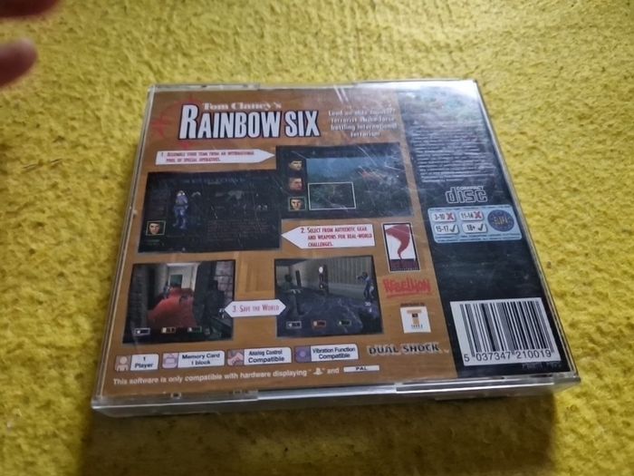 Rainbow Six Tom Clancy s PlayStation1 Ps1 PlayStation2 Ps2 Games Original