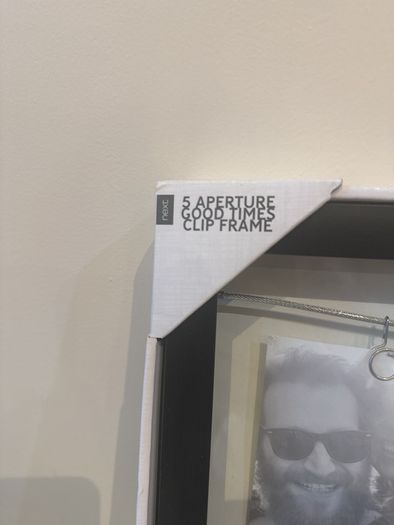 NEXT picture frame -Good times clip frame  65x24,5cm
