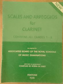 Scales and Arpeggios for Clarinet